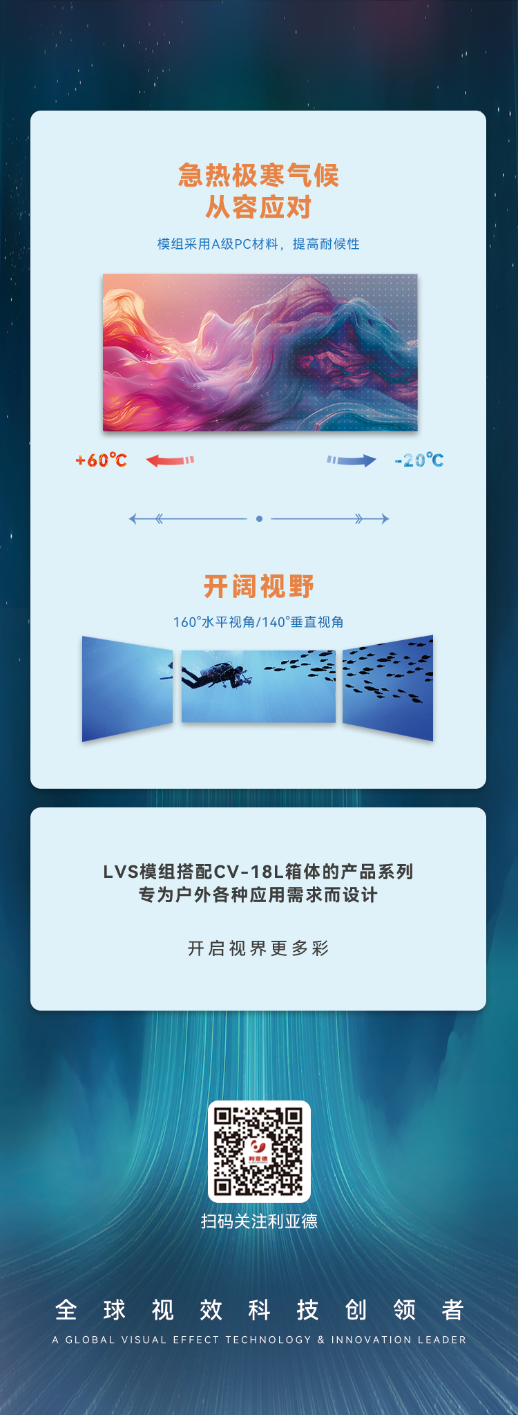 BC贷高质量户外全彩显示产品:LVS系列与CV-18L系列